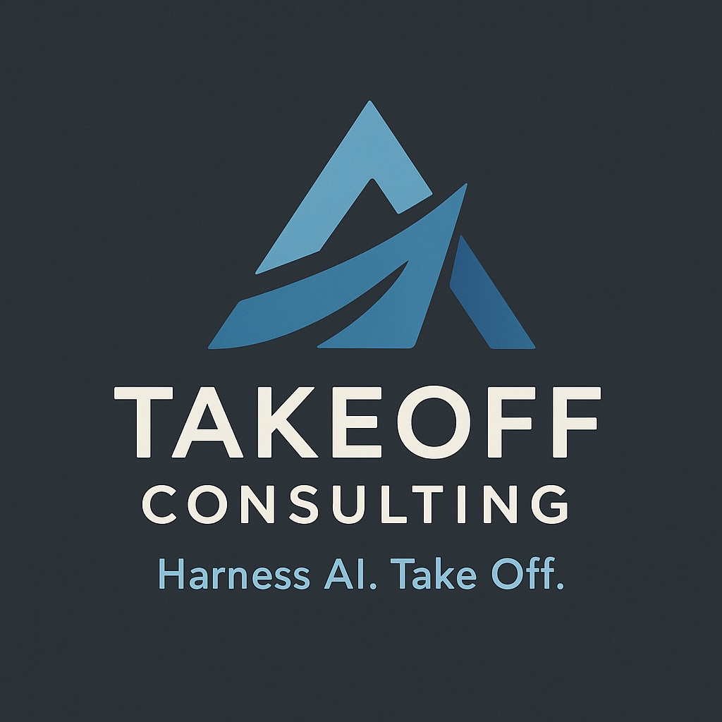 Takeoff Consulting logo, AI coaching and consulting in Richfield, Utah